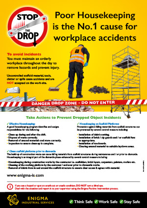 Stop The Dropped Objects Campaign - Enigma Industrial Services